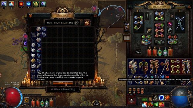 Path of Exile 3.20 Sanctum - Ballista Totem Elemental Hit - Hierophant - Ritual Opulent смотреть онлайн