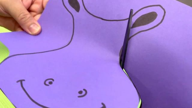 Hippopotamus Paper Craft For Kids ?