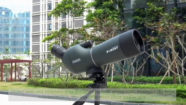 SVBONY SV28 50/60/70 스포팅 스코프 줌 망원경 강력 단안형 방수 BAK4 프리즘 FMC 촬영 캠핑 장비