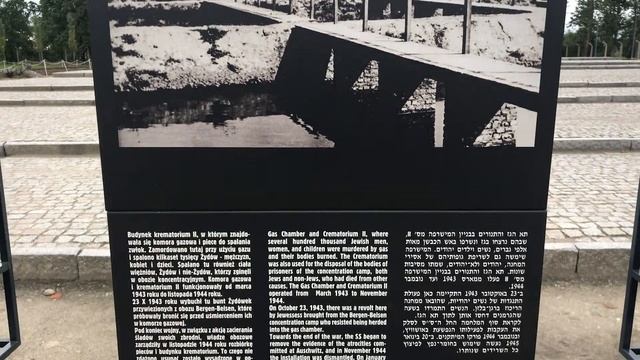Exploring Birkenau (Auschwitz-Birkenau Tour) Part 1 смотреть онлайн