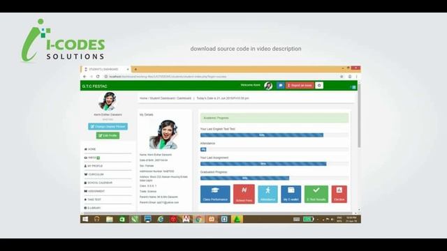 Student Management System Project in PHP смотреть онлайн