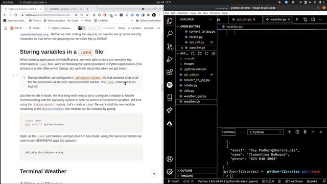 Python Libraries (Part 2) смотреть онлайн