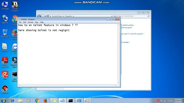 How to active telnet feature in windows 7 смотреть онлайн