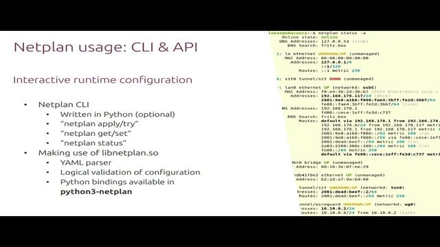 A declarative approach to Linux networking with Netplan смотреть онлайн