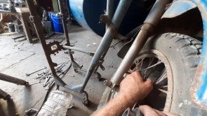 Дисковый тормоз в родное колесо Урал Днепр.