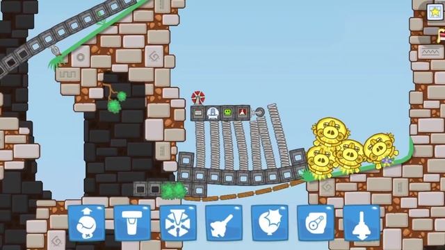 10 крутых построек в bad piggies #1 смотреть онлайн