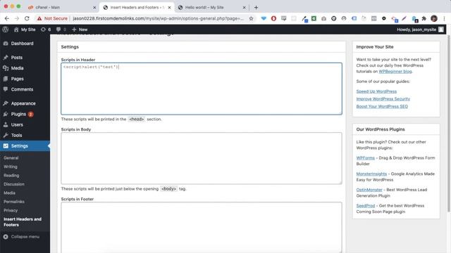 Add Script To Your WordPress Site (2020 Updated) смотреть онлайн