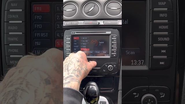 Ford S Max Titanium X Sport Fitted with a DAB Sat Nav Touch Screen Stereo and Camera #dab #ford смотреть онлайн