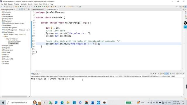 variables and data types in java | What is variable and data type in Java? | Tutorial #3 смотреть онлайн