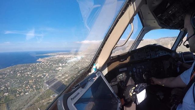 ATR 72 RARE Visual for Runway 02 in Falcone Borsellino Palermo Airport смотреть онлайн
