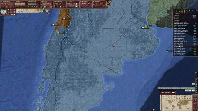 Let's play Victoria 2 HoD - Argentina (Pop Demand Mod) - part 37 смотреть онлайн