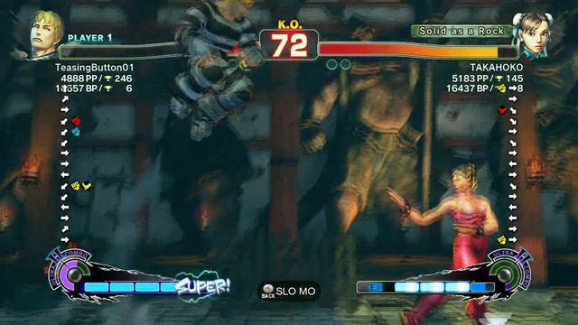 TeasingButton01 Vs TAKAHOKO