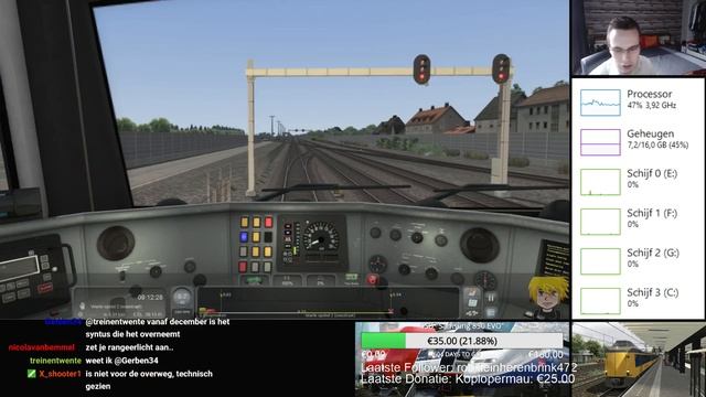 Rangeren met de DM90 (Buffel) - Train Simulator 2017 (Livestream #5) смотреть онлайн