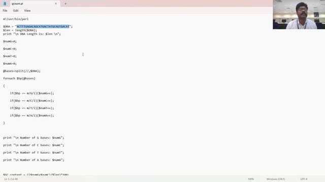 PERL basic programming for biotech students смотреть онлайн