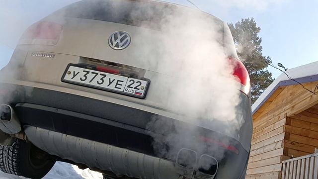 Touareg 3.2 exhaust from Cayenne S смотреть онлайн