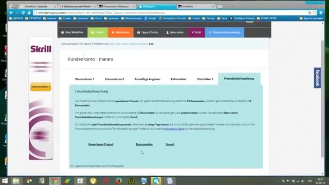Whitepins От 2 € в День за простые задания ПРЕЗЕНТАЦИЯ смотреть онлайн