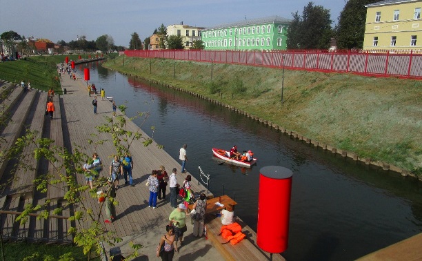 Тульская набережная (Казанская) . Тула. Моя прогулка по набережной Тулы