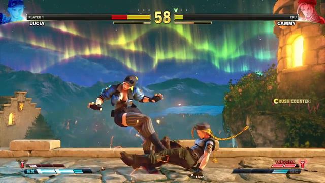 STREET FIGHTER V Lucia vs Cammy смотреть онлайн