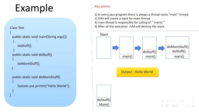 RunTime Stack Mechanism in JAVA full Tutorial смотреть онлайн