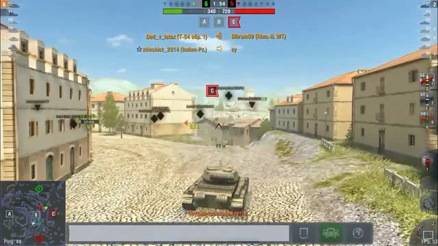 WoT Blitz. Мастер на т-54 обр 1. За что дают мастера + фарм. Бесплатный прем танк из сундука. смотреть онлайн