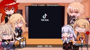 ♥️✨ Genshin Impact Reacts to Klee Tiktoks 💣 || Gacha Club || Genshin Impact