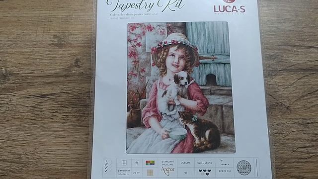 Обзор запасов наборов для вышивки крестом. Часть 3. Luca-S. смотреть онлайн