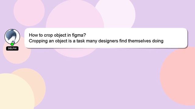 How to crop object in figma? смотреть онлайн