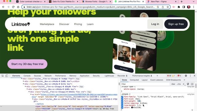 Inspecting web elements to Figma 2 смотреть онлайн