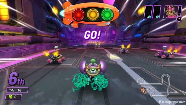 Nickelodeon Kart Racers 2: Grand Prix All Bosses смотреть онлайн