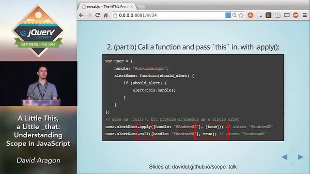 A Little This, a Little _that: Understanding Scope in JavaScript - David Aragon смотреть онлайн