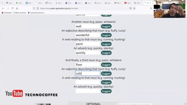 TECHNOCOFFEE Episode 1 - Writing a poem easily using Poem Generator смотреть онлайн
