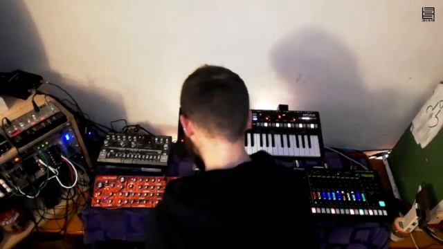 live techno music jam | keystep pro tr-8s rc-505 neutron td-3 volca bass & fm xv-5050 смотреть онлайн