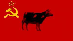 польская корова, но поёт гимн СССР