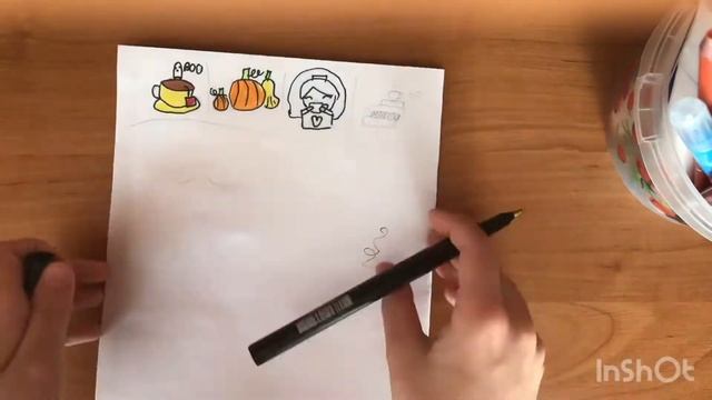 Рисуем хэллоуинский наклейки￼￼ смотреть онлайн