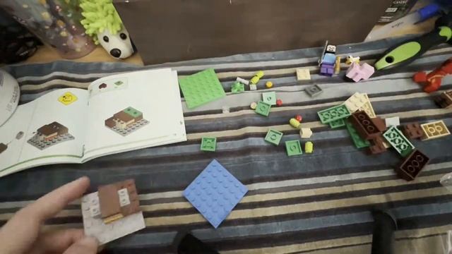 Let's Build Ep. 9: Lego Minecraft Set 21177 The Creeper Ambush смотреть онлайн