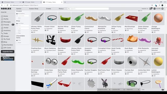 Roblox 10 Amazing Budget UGC Hats (Amazing Cheap UGC Hats) смотреть онлайн