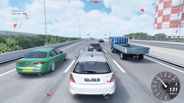 Ebru Gündeş - Bin Kere Gelsem Dünyaya | Honda Civic EP3 Type-R & S2000 | Assetto Corsa