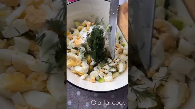 Лёгкий салат с курочкой