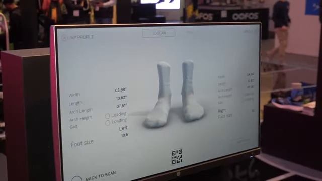 Manuel Teufel Nr 41: Fitstation scanner for individual shoes / ISPO 2019 in Munich смотреть онлайн