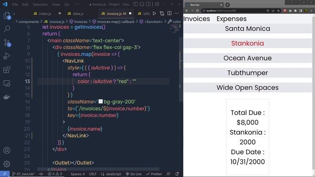 React Router v6 - Protected Routes, Nested Routes, Active Link, Search Params - [07] смотреть онлайн