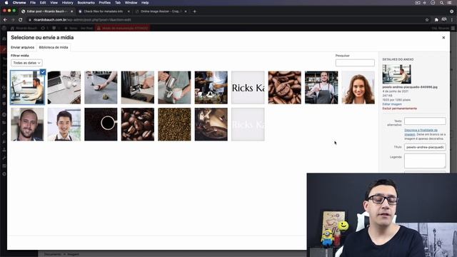 Corrigir ERRO de UPLOAD DE IMAGEM no WordPress (Erro de Pós Processamento) смотреть онлайн