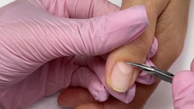 СУПЕР Лайфхак для маникюра?Подробный срез ножницами / Комбинированный маникюр смотреть онлайн