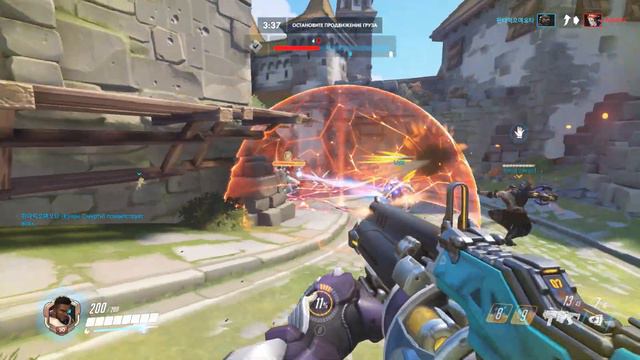 #overwatch КАК Я ИГРАЮ ЗА БУТИСТА В Overwatch смотреть онлайн