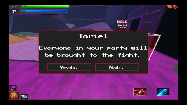 Beat toriel using magic Deltarune Ultimate смотреть онлайн