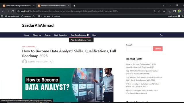 WordPress Permalink Setting - How to Change Permalinks in WordPress | WordPress Tutorial смотреть онлайн