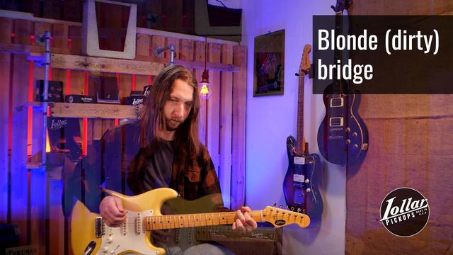 LOLLAR PICKUPS - Stratocaster Comparison смотреть онлайн