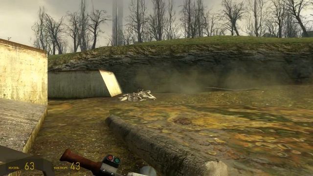 Прохождение игры Half-Life 2 #3 Уехали на болото смотреть онлайн