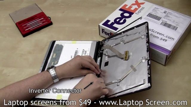 Laptop screen repair, Laptop LCD screen replacement guide [SONY VAIO] смотреть онлайн