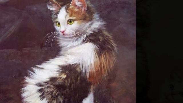 Автор ролика Виталий Тищенко. Прелестные кошки китайских мастеров смотреть онлайн