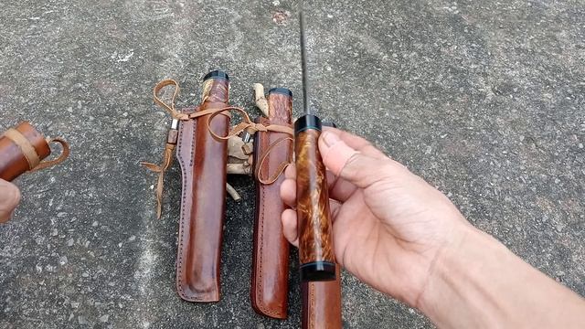 yakutia forged from 80crv2 . steel #BTD KNIVES смотреть онлайн